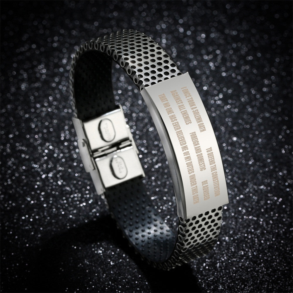 Veteran's Oath Bracelet