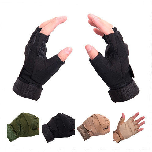Military/Outdoor Men's Half Finger Tactical Glove