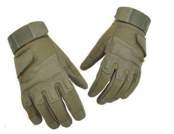 Military/Outdoor Men's Leather Tactical Glove
